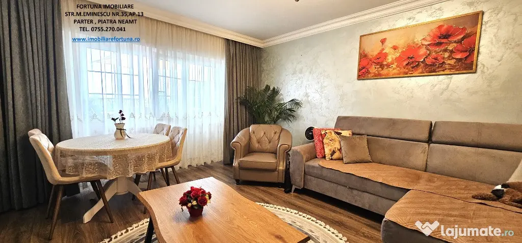 Apartament 2camere premium,103,7 mp,mobilat,utilat,parcare,terasa,1Mai