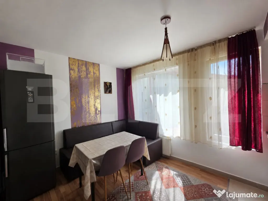 Apartament decomandat cu terasă și parcare, 2 camere, zona