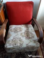 Fotoliu din lemn (extensibil)