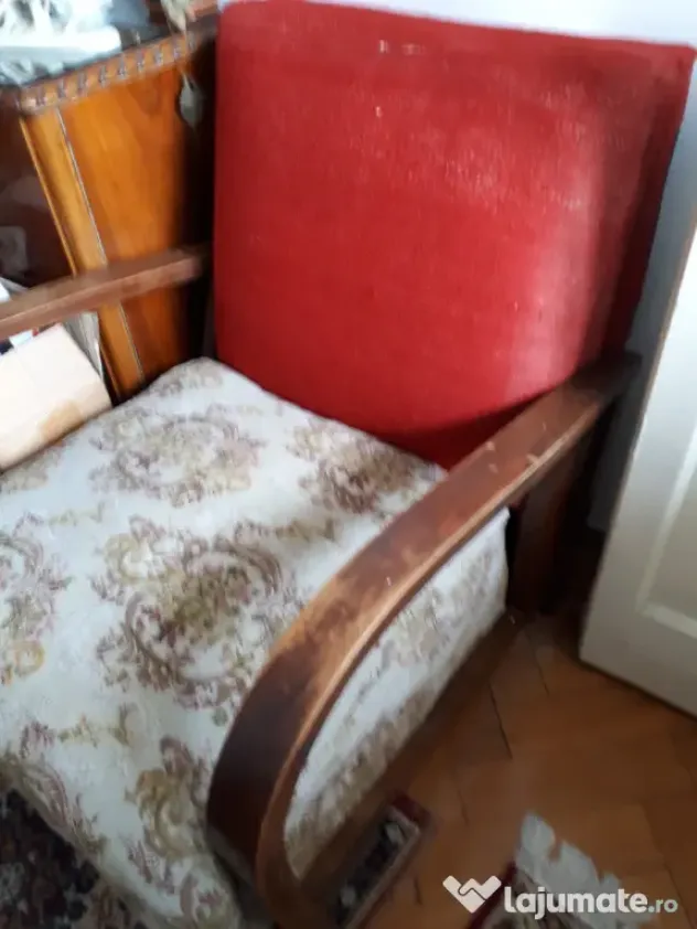 Fotoliu din lemn (extensibil)
