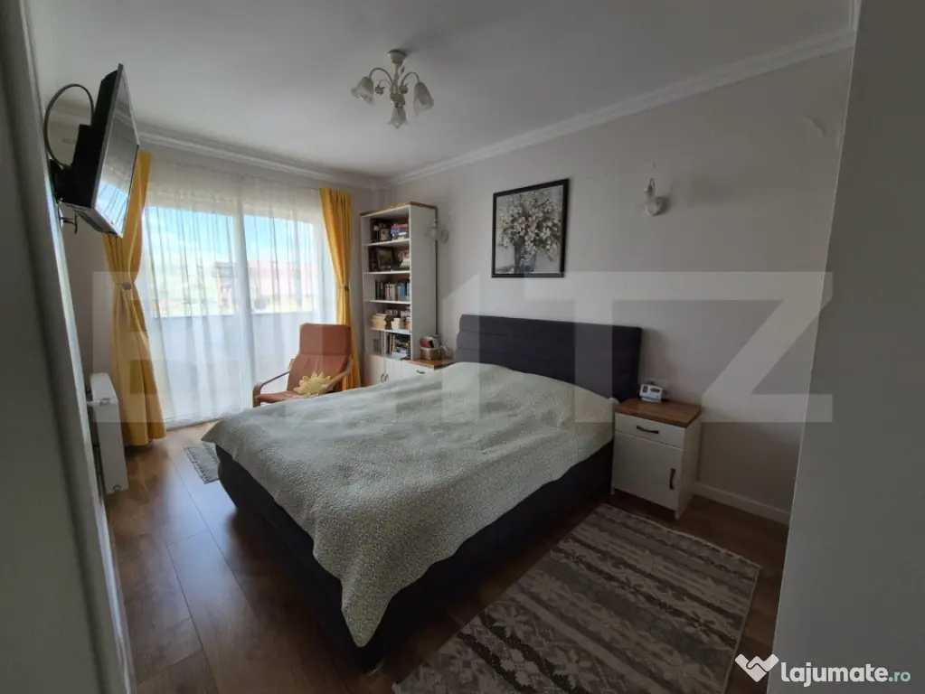 Apartament cu 3 camere – mobilat, utilat, loc de parcare i