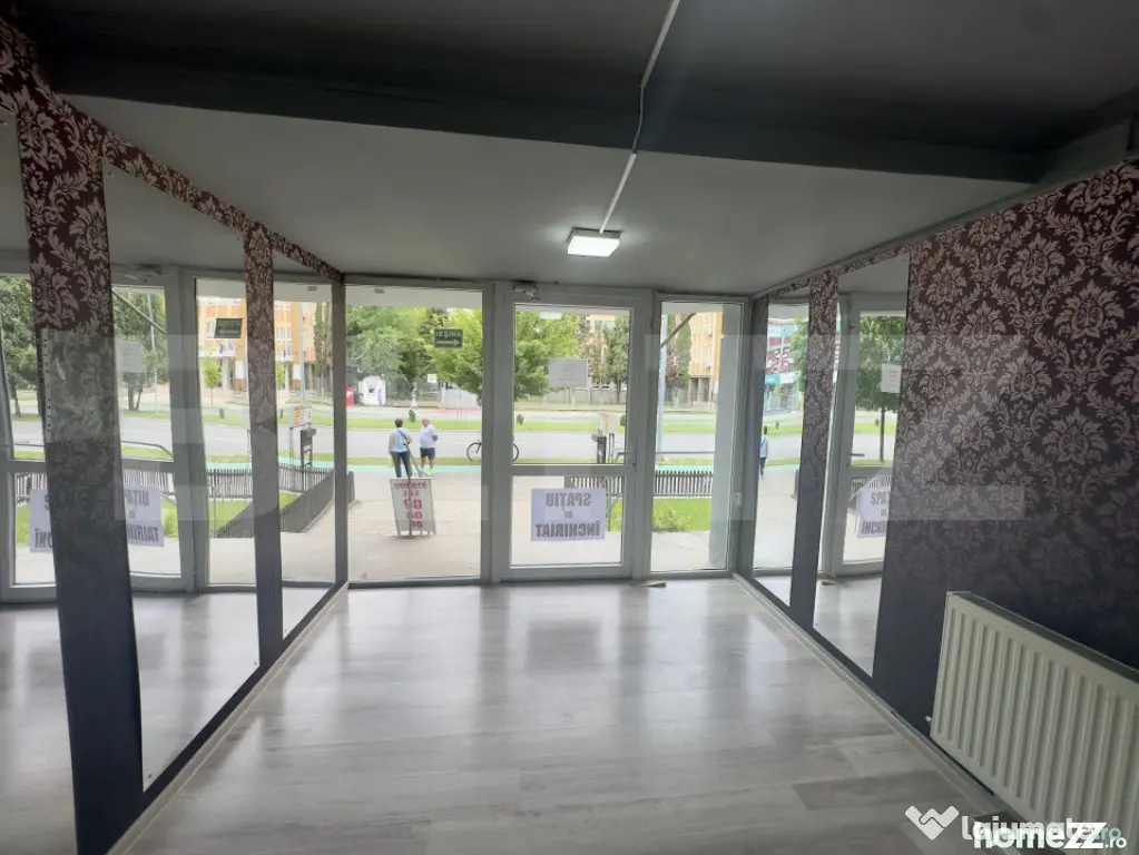 Spațiu comercial de închiriat – 30 mp – Zona Cetate, A