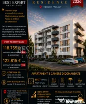 3 Camere | Ansamblu Nou | Încălzire în Pardoseală| Parca 