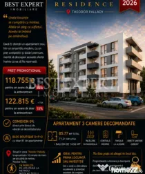 3 Camere | Ansamblu Nou | Încălzire în Pardoseală| Parca