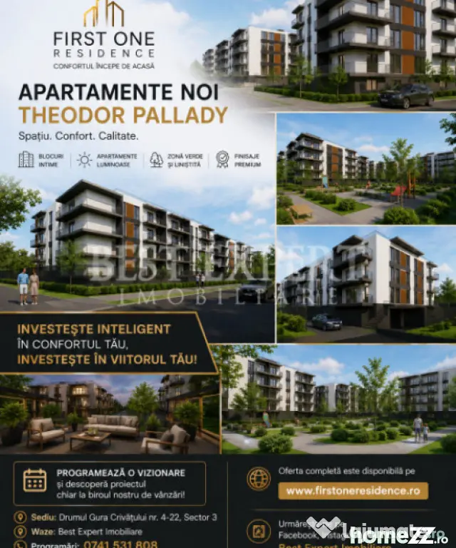 Garsonieră Luminoasă | Parcare inclusa | Preț Promoționa - Bucuresti (Bucuresti-Ilfov)
