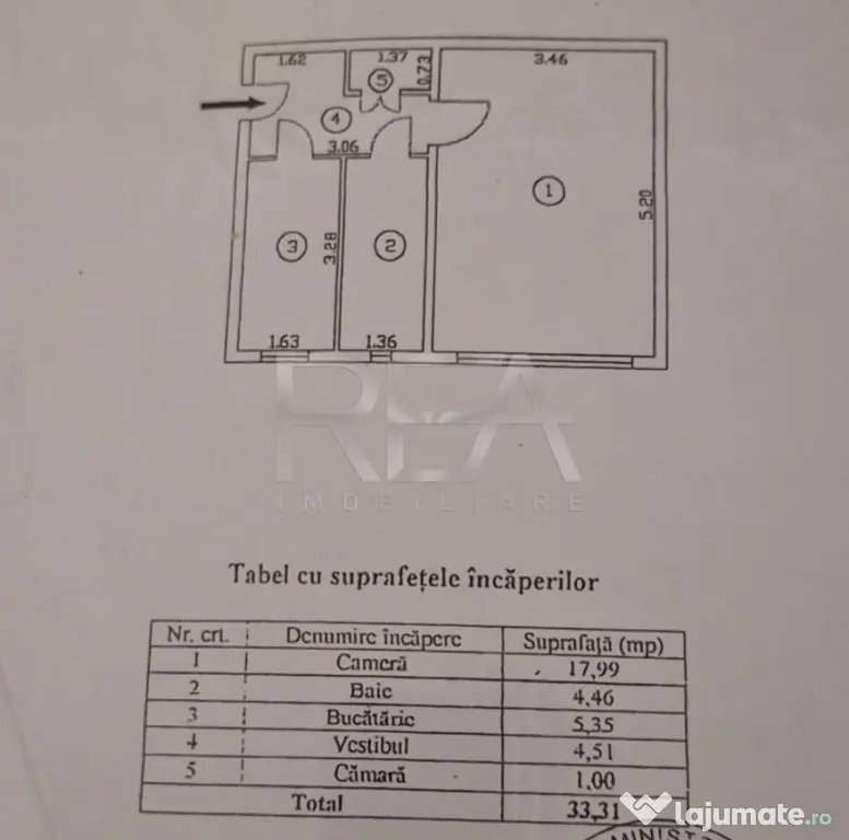 Garsoniera-Decomandata-Bloc Mixt- Metrou Brancoveanu/Secuilo