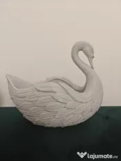 Lebăda decorativă marble printată 3D 