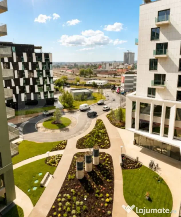 Apartament 2 camere, Finisat Lux Etaj Intermediar 49 mp ERA