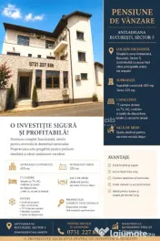 VANZARE - INVESTITIE - UNITATE HOTELIERA - AFACERE LA CHE