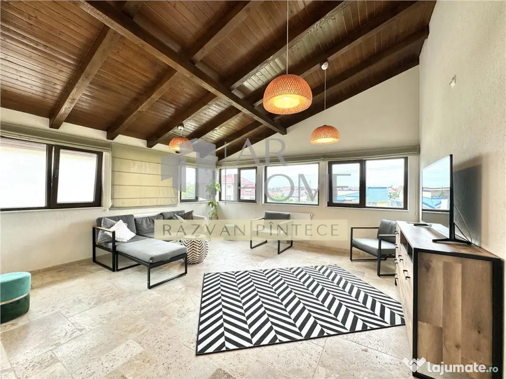 Apartament 2 camere lux, terasa 25 mp, parcare, Albert Ploie