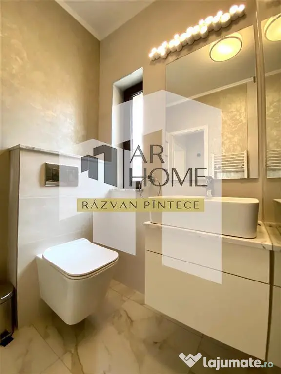 Apartament 2 camere lux, terasa 25 mp, parcare, Albert Ploie