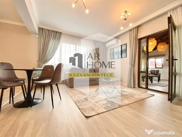 Apartament 2 camere lux, terasa 25 mp, parcare, Albert Ploie