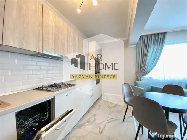Apartament 2 camere lux, terasa 25 mp, parcare, Albert Ploie