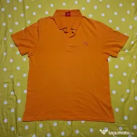 Puma Tricou Polo Portocaliu Bărbați Mărimea L Ca și Nou Original