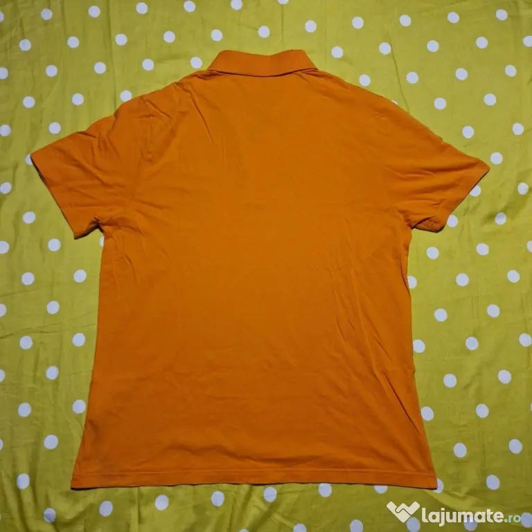 Puma Tricou Polo Portocaliu Bărbați Mărimea L Ca și Nou Original