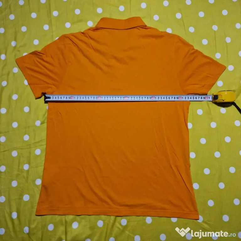 Puma Tricou Polo Portocaliu Bărbați Mărimea L Ca și Nou Original