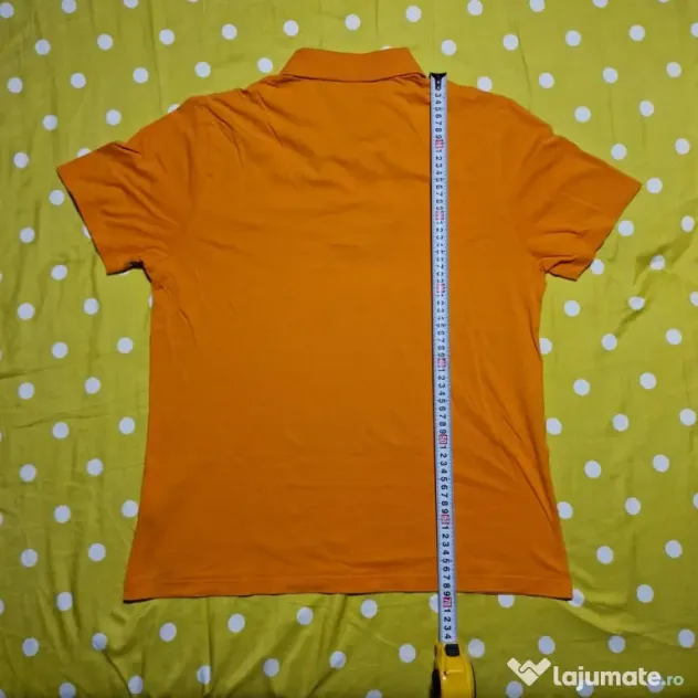 Puma Tricou Polo Portocaliu Bărbați Mărimea L Ca și Nou Original