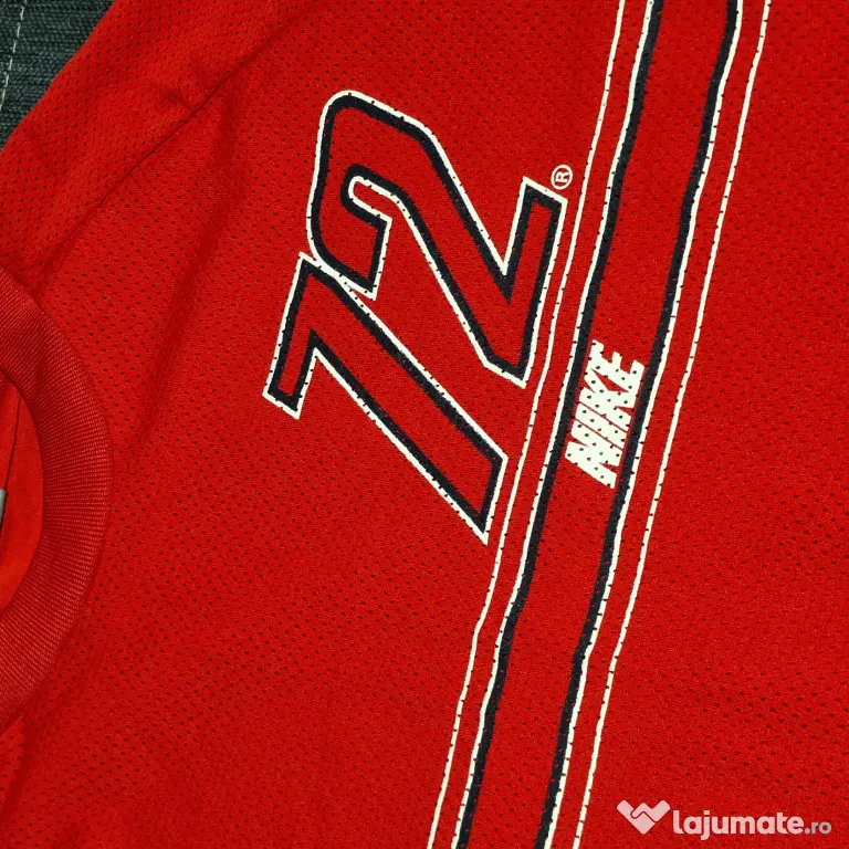 Bluză Nike Vintage M Bărbați Roșie Originală Nouă fără Etichetă