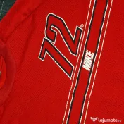 Bluză Nike Vintage M Bărbați Roșie Originală Nouă fără Etichetă 