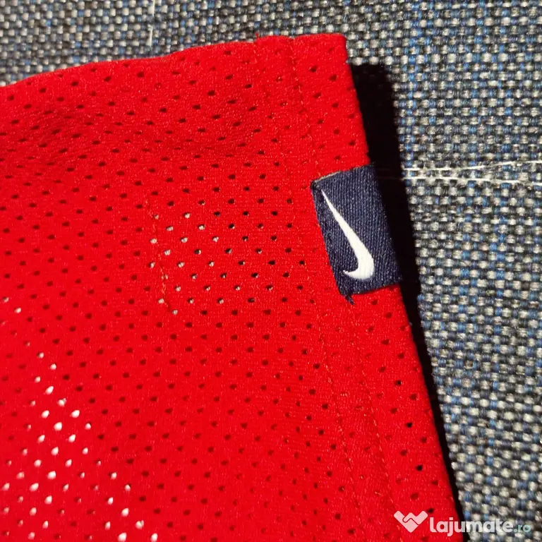 Bluză Nike Vintage M Bărbați Roșie Originală Nouă fără Etichetă