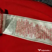 Bluză Nike Vintage M Bărbați Roșie Originală Nouă fără Etichetă 