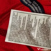 Bluză Nike Vintage M Bărbați Roșie Originală Nouă fără Etichetă 