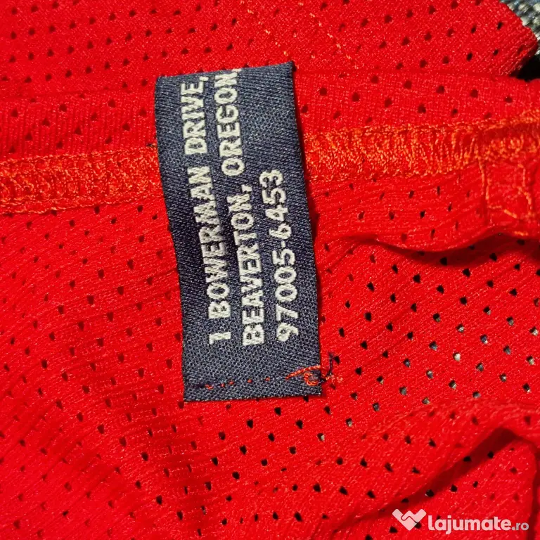 Bluză Nike Vintage M Bărbați Roșie Originală Nouă fără Etichetă