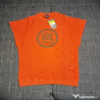Bluză Nike Vintage Oversized Portocalie S Bărbați Nouă cu Etichetă 