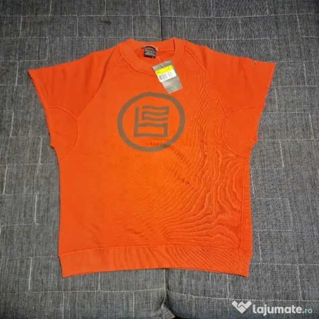 Bluză Nike Vintage Oversized Portocalie S Bărbați Nouă cu Etichetă