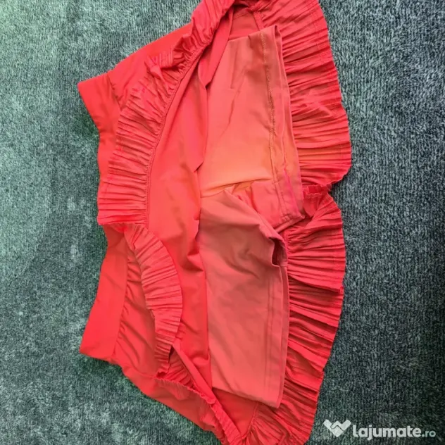 Fustă sport Adidas damă L roz neon tenis golf fitness stare excelentă