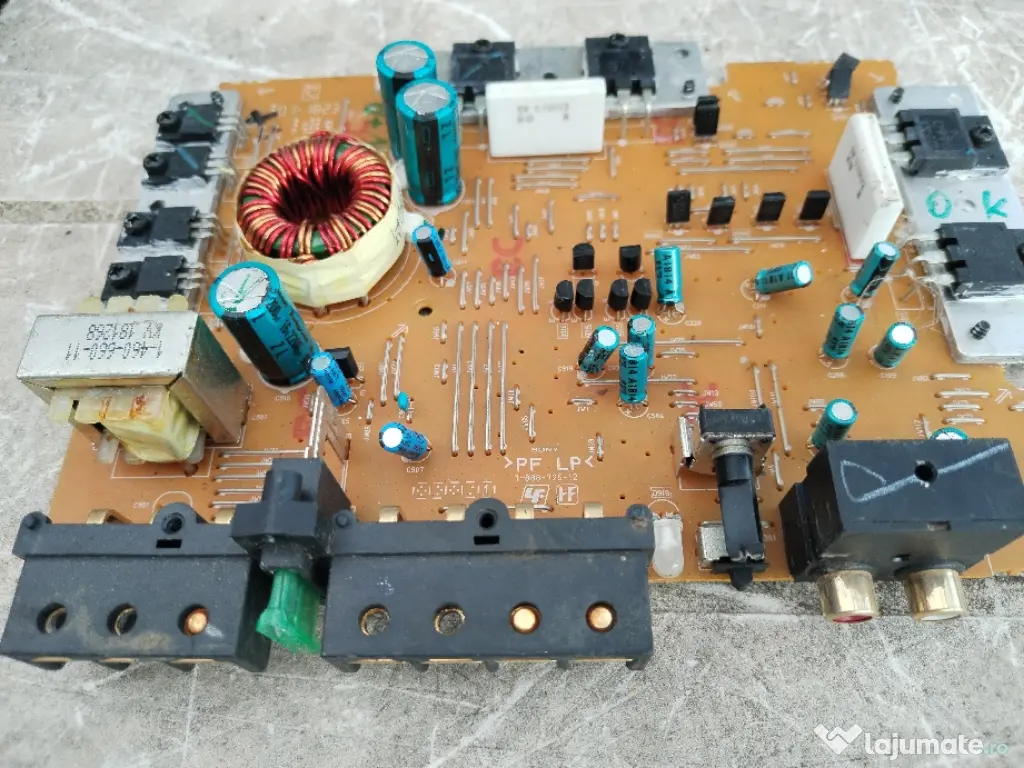 plăci amplificatoare bass auto 12v