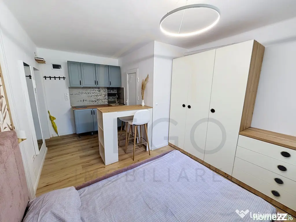Studio modern in inima orasului, totul nou, Parcul Central