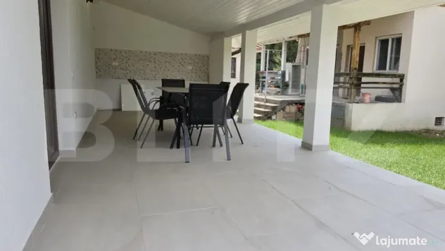 Casa 4 camere 120 mp, 485 mp Teren- Bercu Rosu