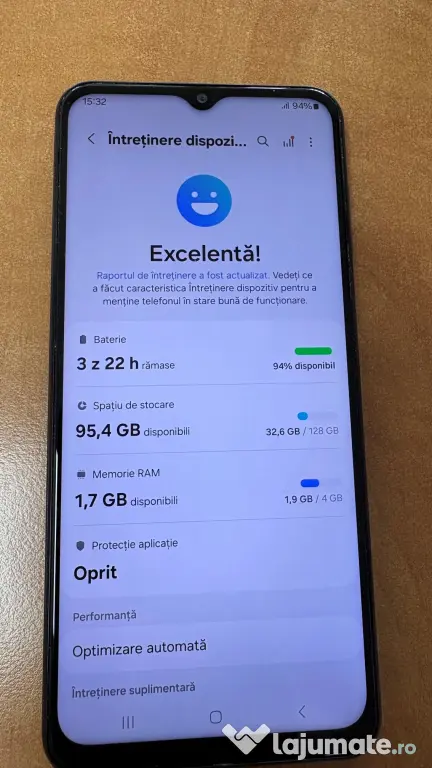 Samsung Galaxy A13 RAM 4GB