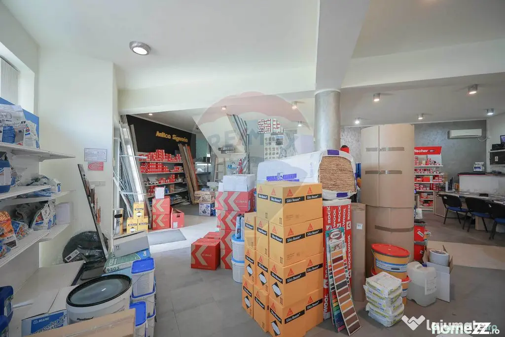 De închiriat – Spațiu comercial cu depozit, 456 mp, z... - Oradea (Bihor)