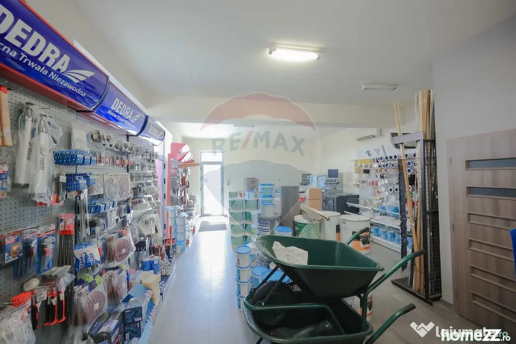 De închiriat – Spațiu comercial cu depozit, 456 mp, z... - Oradea (Bihor)