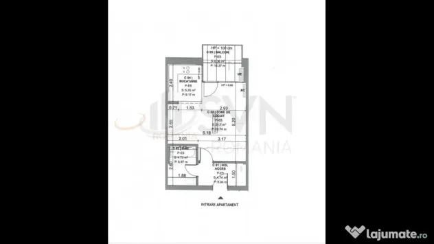 Studio 48 mp Loc Parcare Dobroesti Bucuresti Est