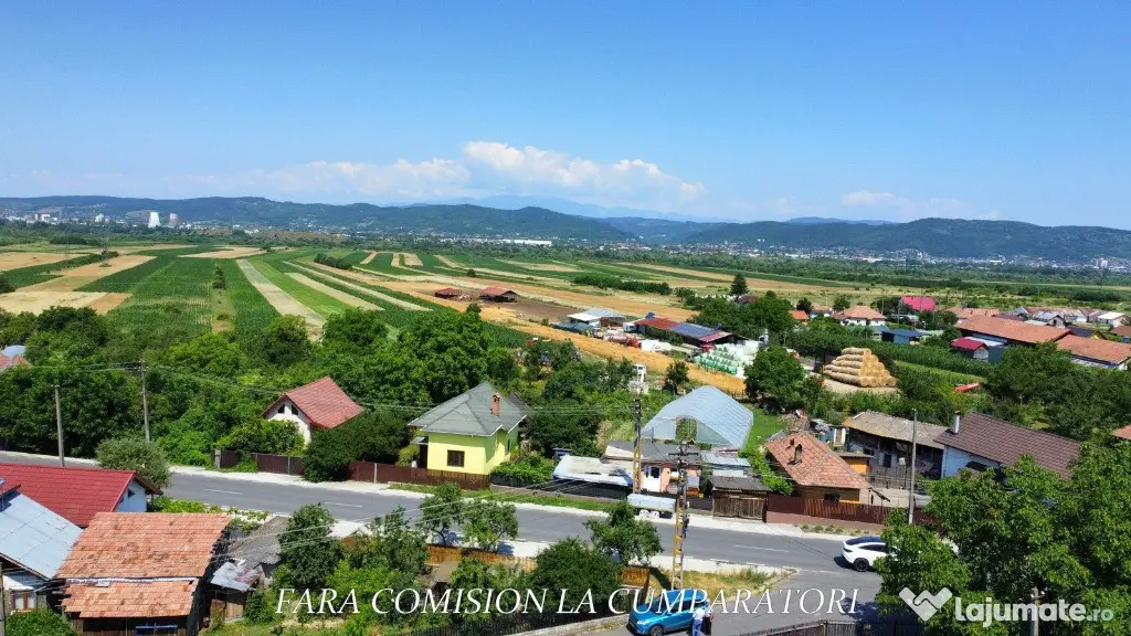 BUDESTI - CASA LA 15 MINUTE DE ORAS, TEREN 1233 MP