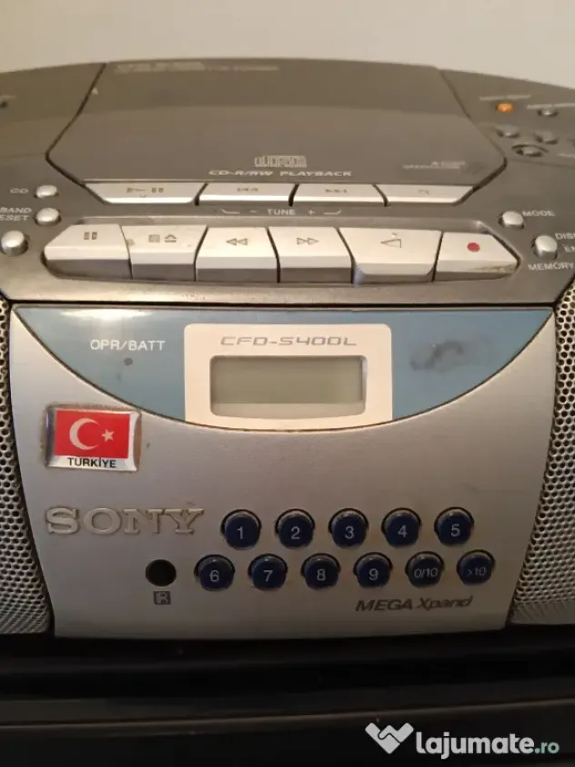 Radio casetofon CD player Sony