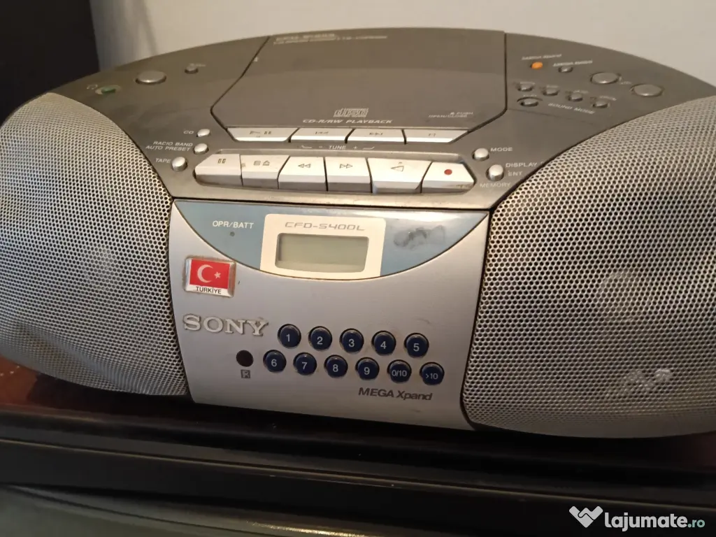 Radio casetofon CD player Sony