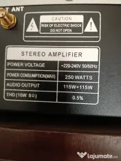 Amplificator stereo 2x115 wați