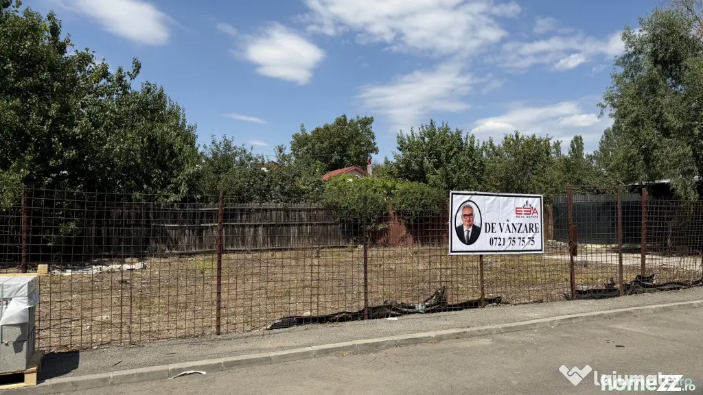 Teren intravilan 302 mp , urbanism , P+4, toate utilitățil