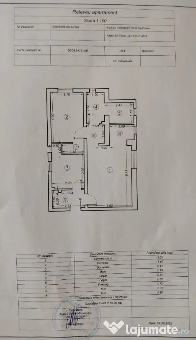 PROPRIETAR-apartament 2 camere mobilat,boxa,loc parcare,ultracentral