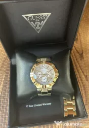 Ceas Guess damă auriu – Japan Movement, 100 m Water Resistant, în cutie 