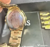 Ceas Guess damă auriu – Japan Movement, 100 m Water Resistant, în cutie 