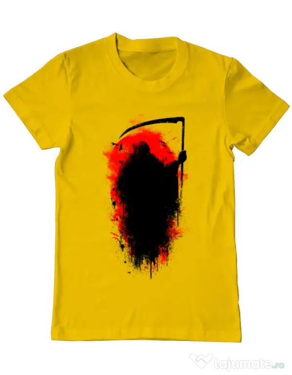 Tricou ADLER barbat Reaper Galben