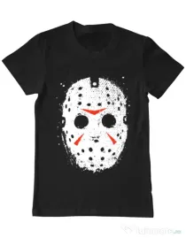 Tricou ADLER barbat Jason Mask Negru
