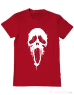 Tricou ADLER barbat Bloody scream Rosu