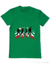 Tricou ADLER barbat Abbey road killer Verde mediu