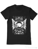 Tricou ADLER barbat The best men are born as Cancer Negru